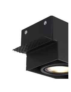 Trimless 3xqr111 g53 Einbaurahmen grau/schwarz 2